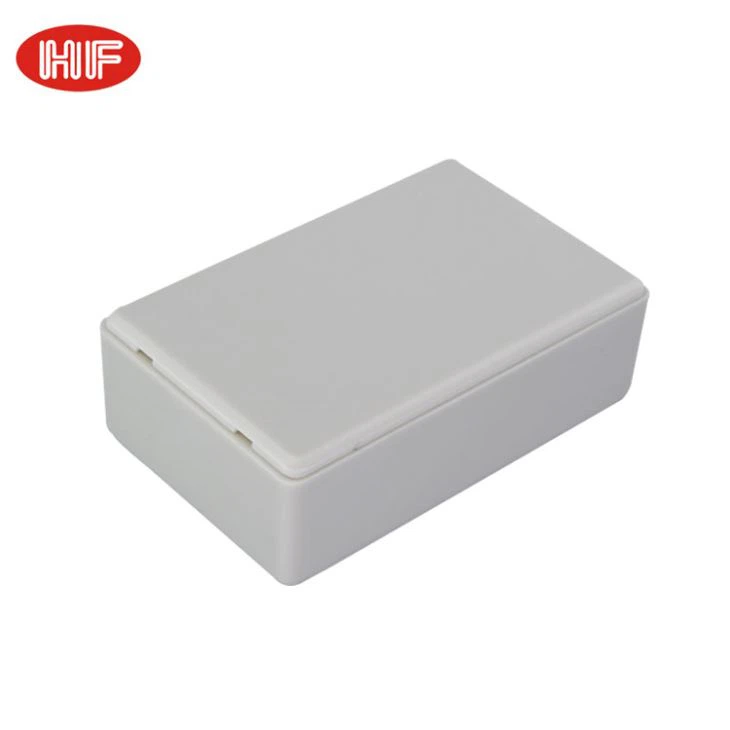 White Plastic Desktop Enclosure Project Case